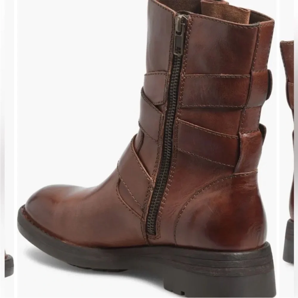 Vince Camuto Mayne Bootie Red/Brown US 9.5